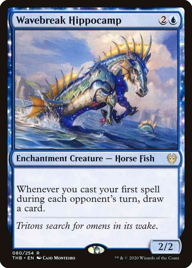 Wavebreak Hippocamp [80] [Theros Beyond Death] [Non-Foil]