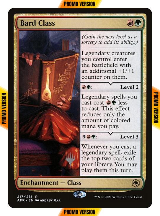 Bard Class [Promo Pack] [217p] [Adventures in the Forgotten Realms Promos] [Non-Foil]