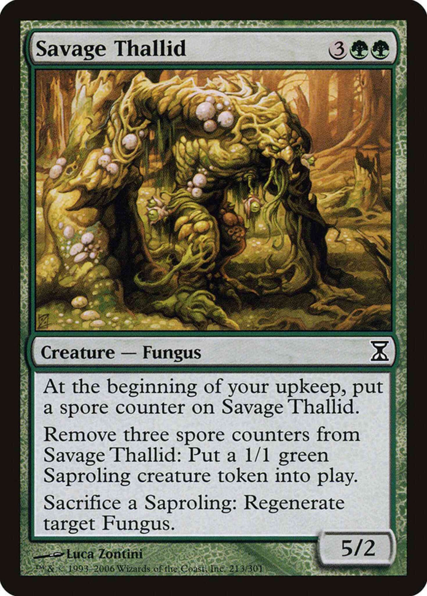 Savage Thallid [213] [Time Spiral] [Non-Foil]
