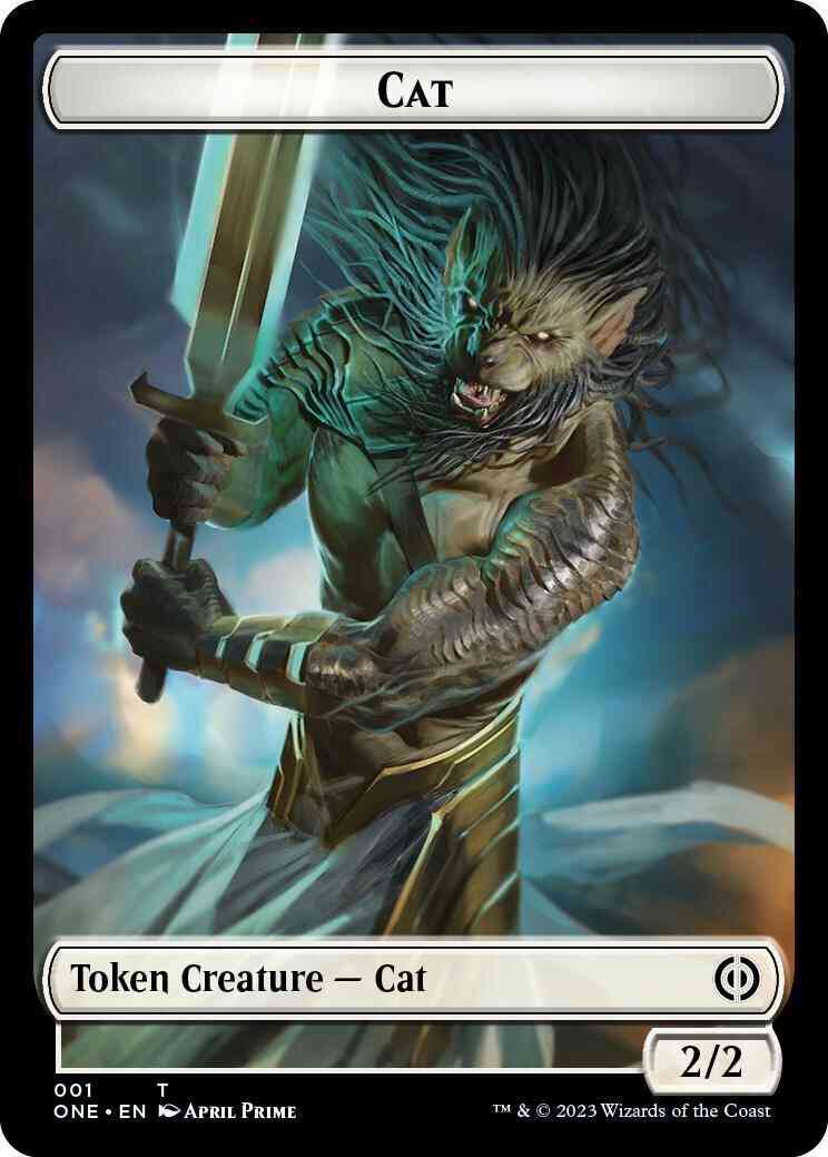 Cat Token [01] [Phyrexia: All Will Be One: Tokens] [Non-Foil]