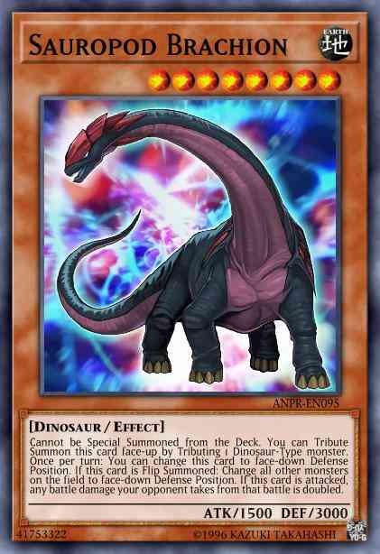 Sauropod Brachion - ANPR-EN095 - Rare - 1st Edition
