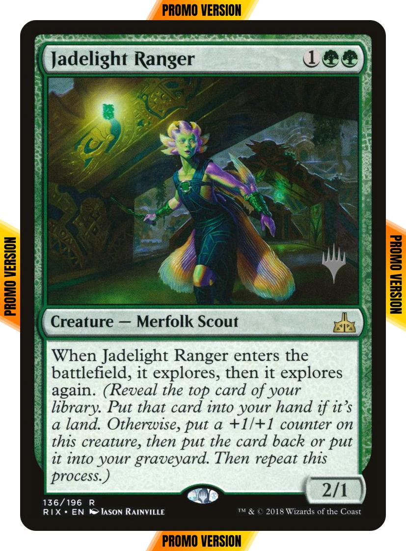 Jadelight Ranger [136p] [Promo Pack] [Rivals of Ixalan Promos] [Non-Foil]