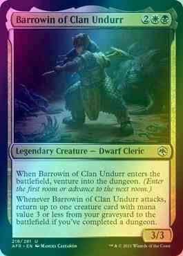 Barrowin of Clan Undurr [218] [Adventures in the Forgotten Realms] [Foil]