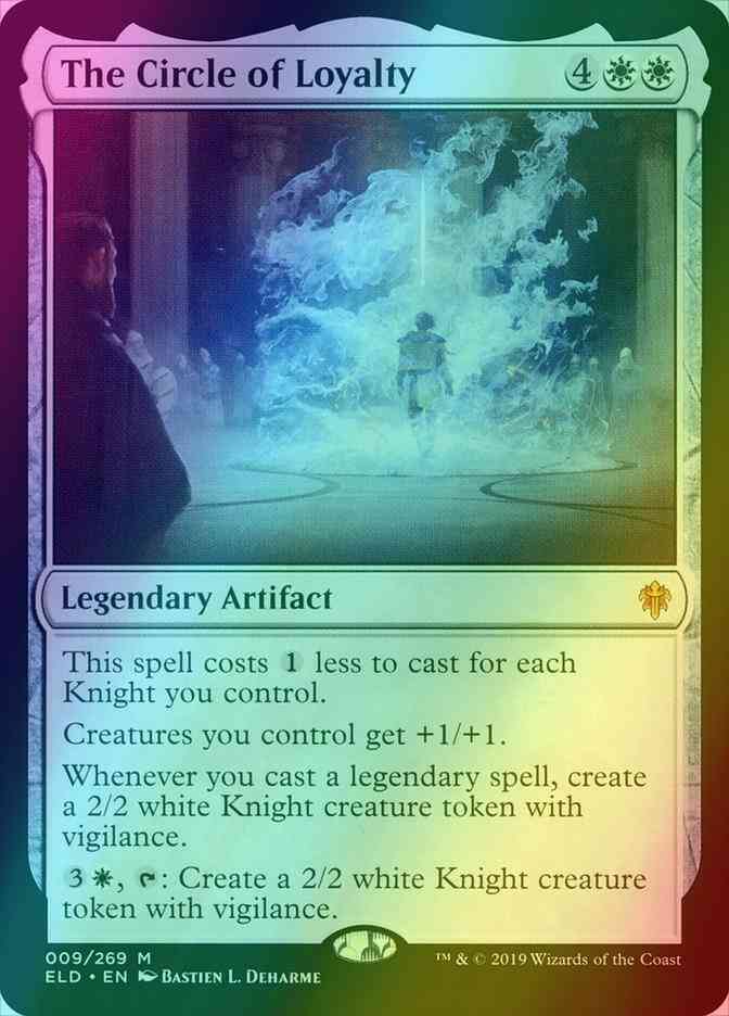 The Circle of Loyalty [9] [Throne of Eldraine] [Foil]