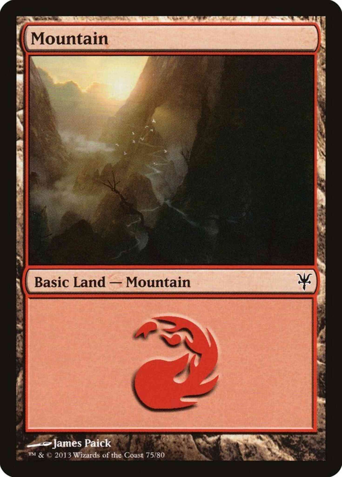 Mountain [75] [Duel Decks Sorin vs Tibalt] [Non-Foil]