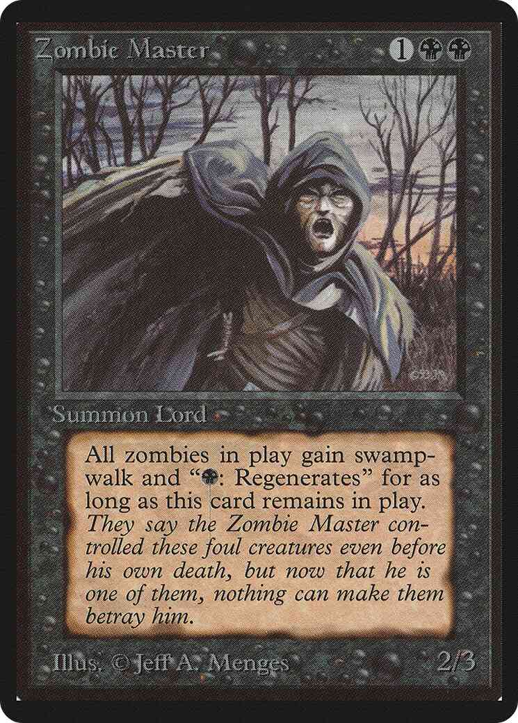Zombie Master [138] [Limited Edition Beta] [Non-Foil]
