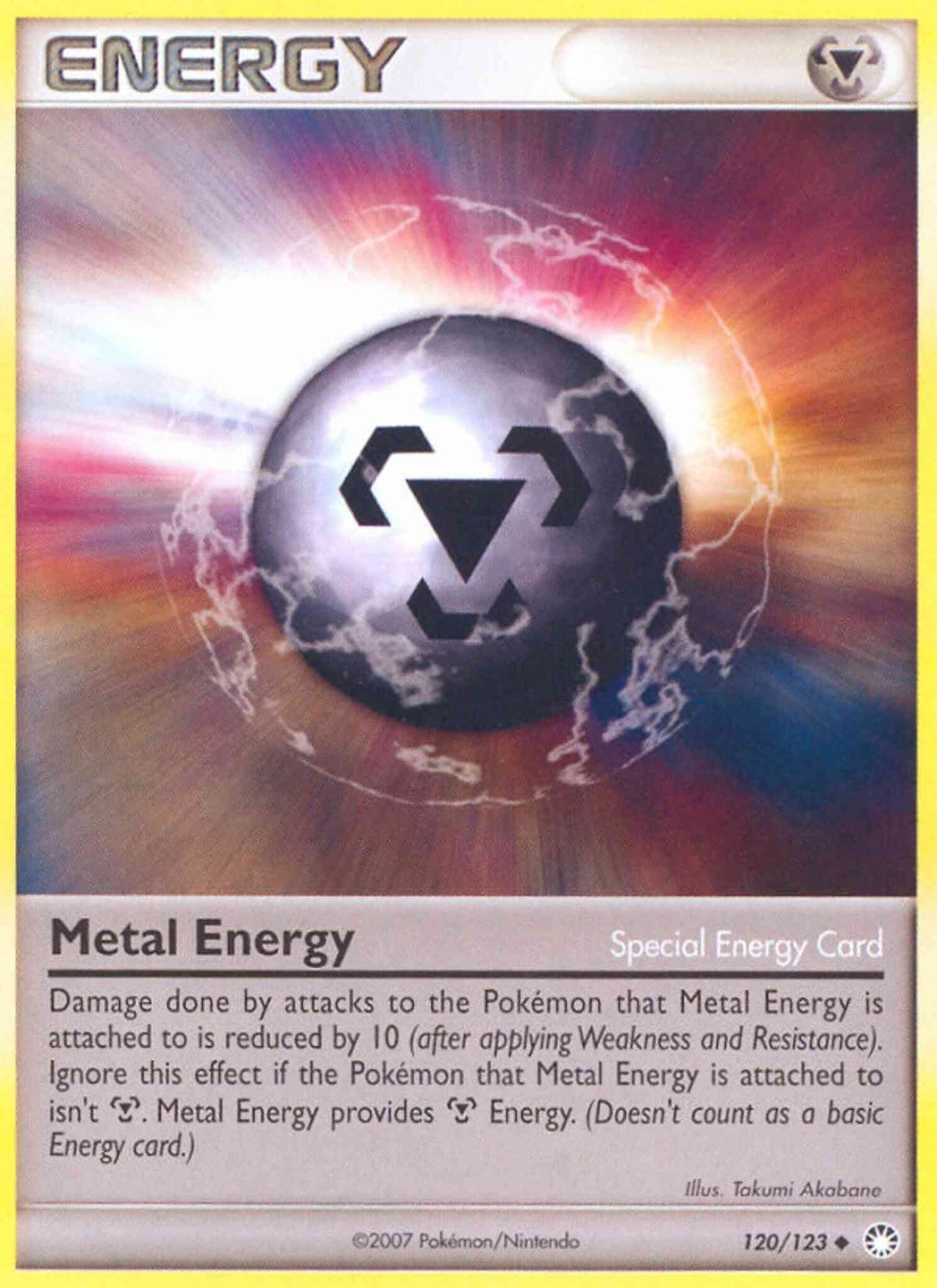 Metal Energy - 120/123 - Uncommon [dp2-120] [Reverse Holo]