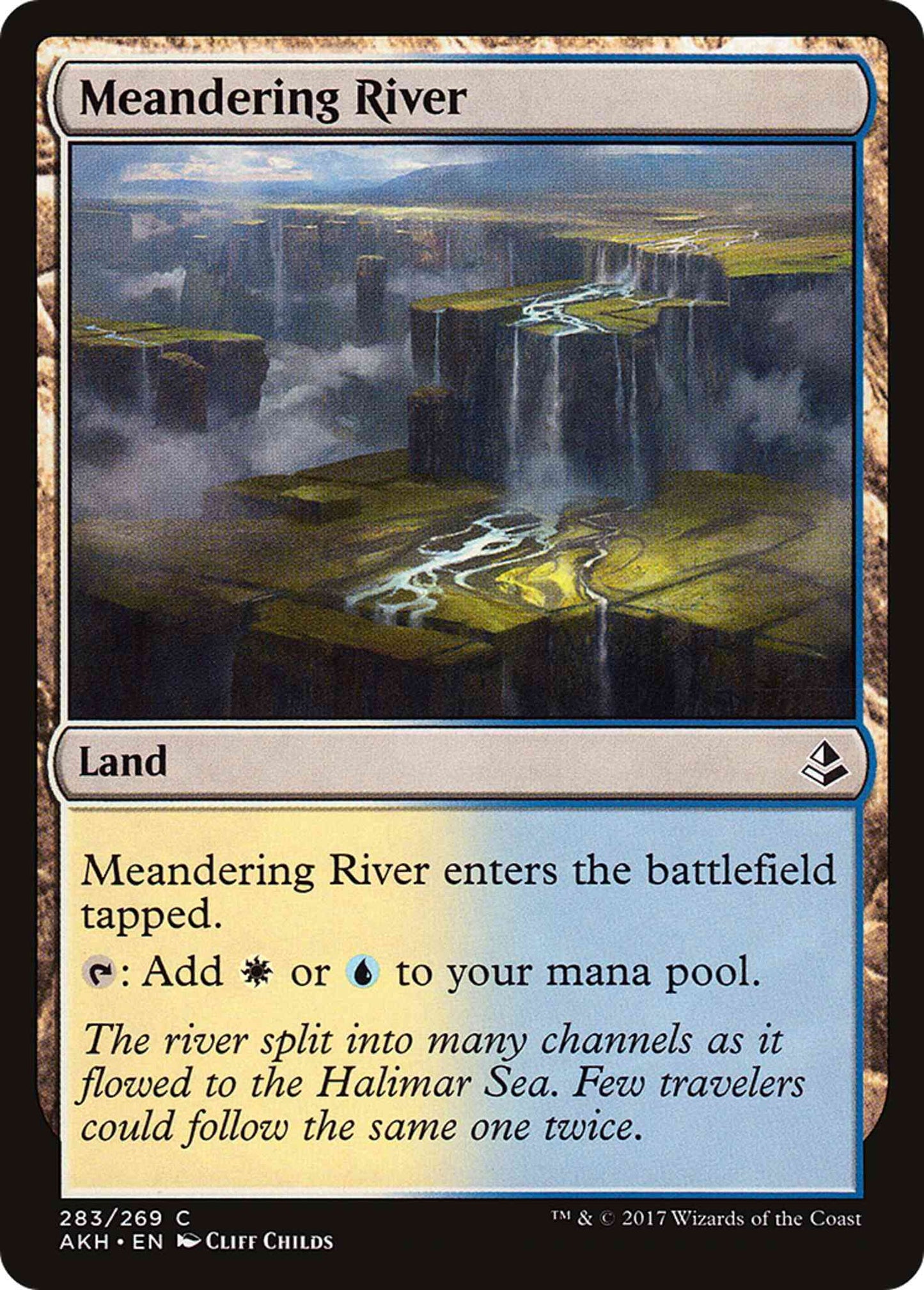 Meandering River [Deck Builder's Toolkit] [283] [Amonkhet] [Non-Foil]