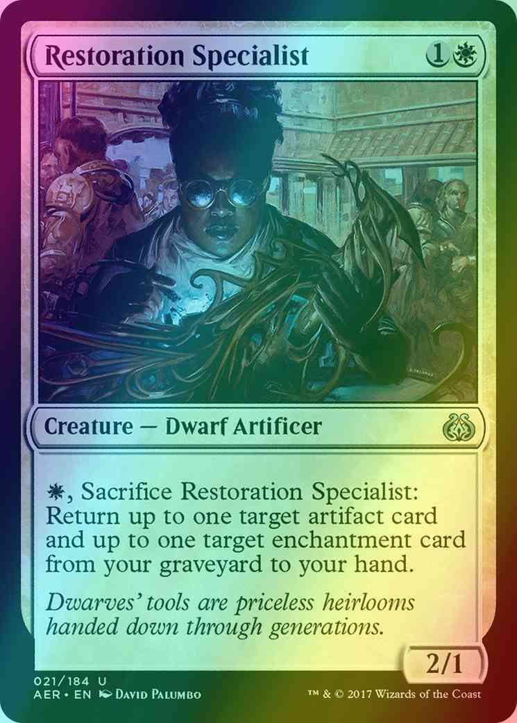 Restoration Specialist [21] [Aether Revolt] [Foil]
