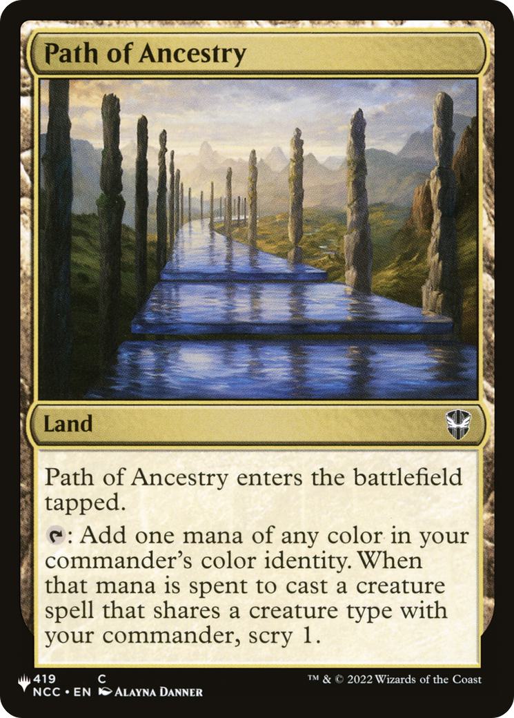 Path of Ancestry [NCC-419] [The List] [Non-Foil]