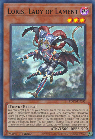 Loris, Lady of Lament - POTE-EN092 - Super Rare - Unlimited