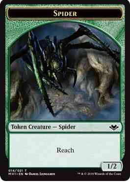 Elemental Token (08) // Spider Token (14) [Modern Horizons Tokens] [Non-Foil]