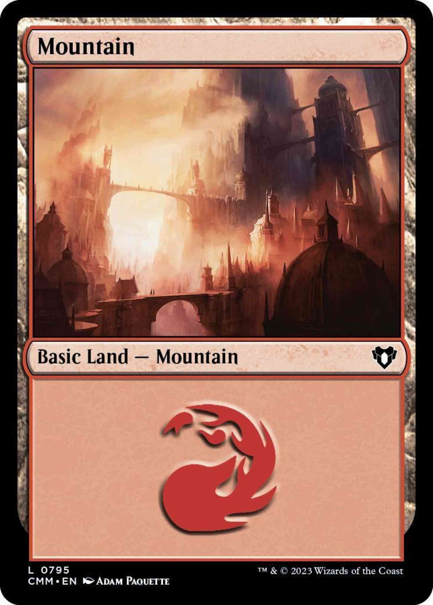 Mountain [795] [Commander Masters] [Non-Foil]