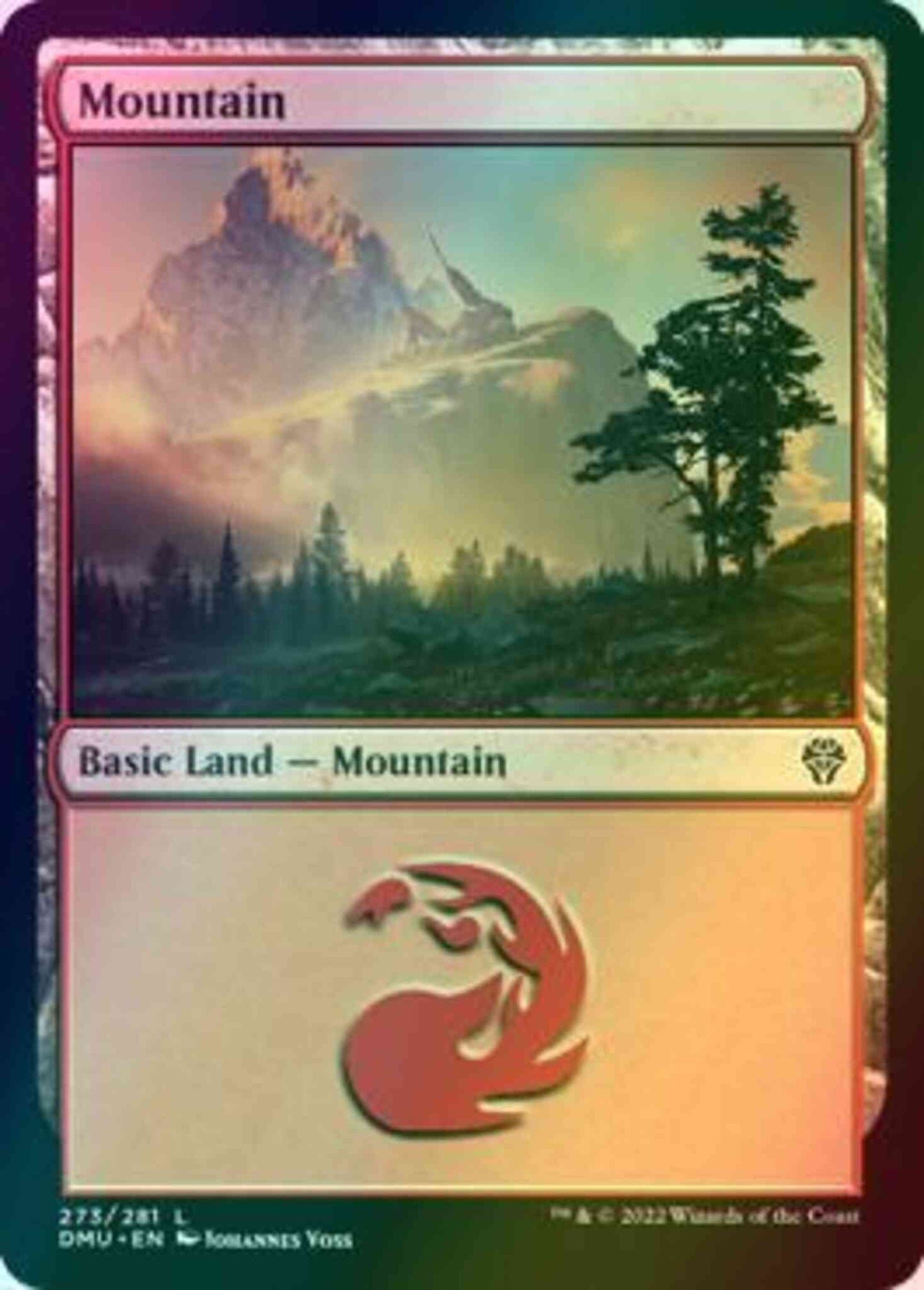 Mountain [273] [Dominaria United] [Foil]