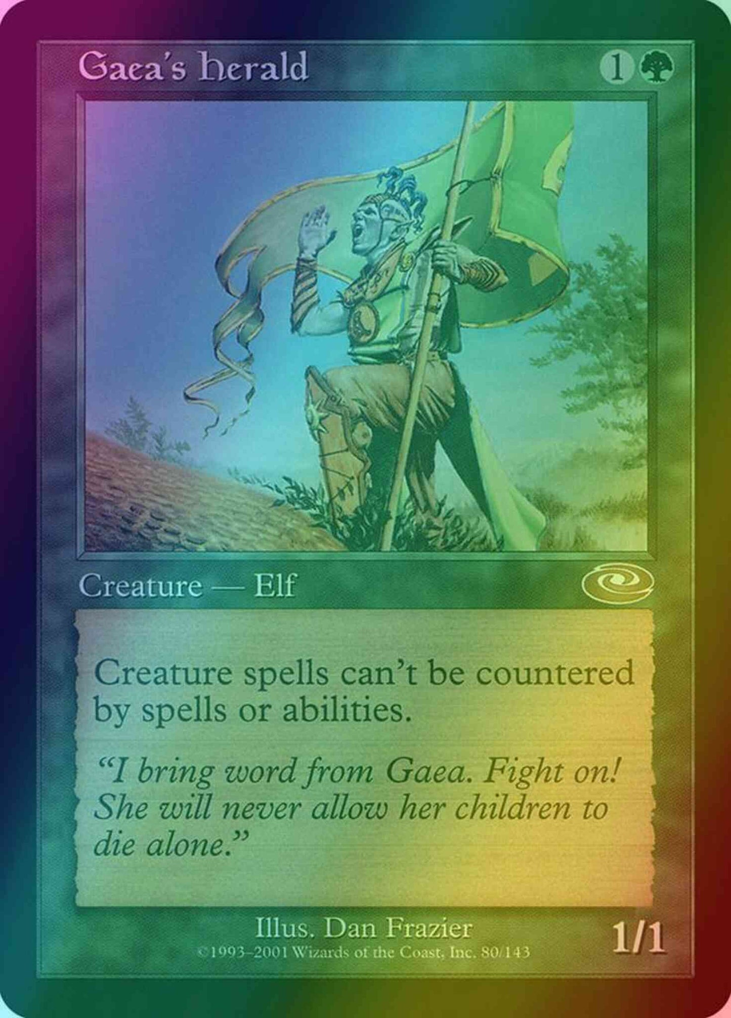 Gaea's Herald [80] [Planeshift] [Foil]