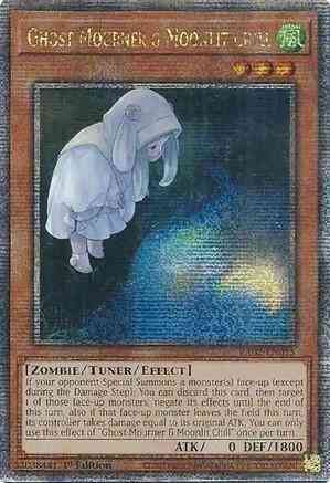 Ghost Mourner & Moonlit Chill - Alternate Art - RA02-EN015 - Quarter Century Secret Rare - 1st Edition