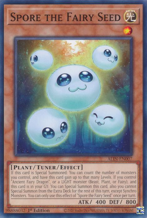 Spore the Fairy Seed - ALIN-EN007 - Common - 1st Edition