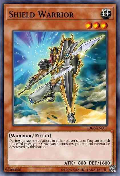 Shield Warrior - BP01-EN202 - Starfoil Rare - Unlimited