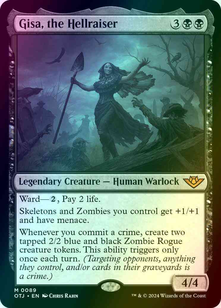 Gisa, the Hellraiser [89] [Outlaws of Thunder Junction] [Foil]