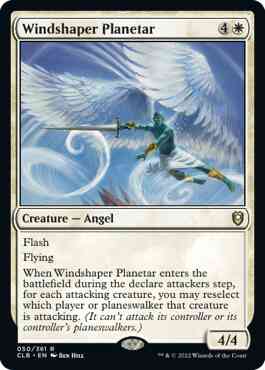 Windshaper Planetar [50] [Commander Legends: Battle for Baldur's Gate] [Non-Foil]