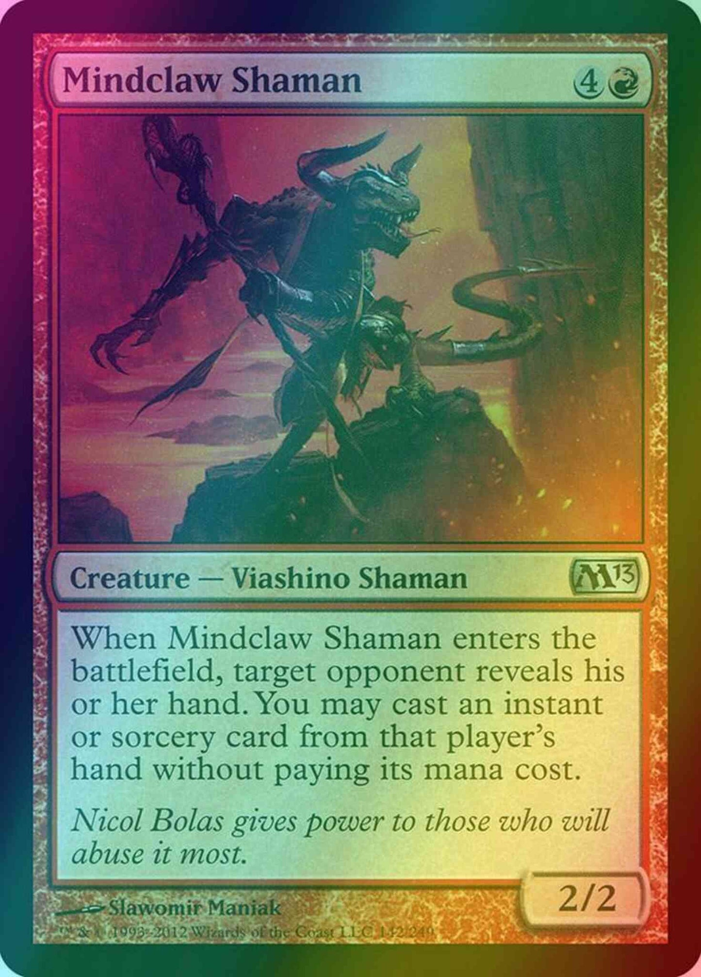 Mindclaw Shaman [142] [Magic 2013] [Foil]