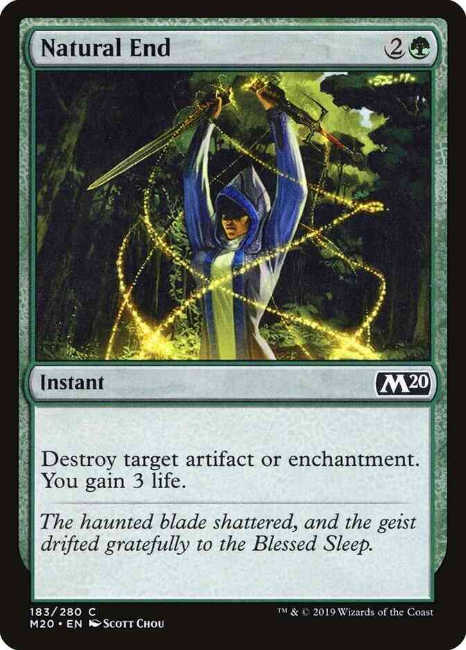 Natural End [183] [Core Set 2020] [Non-Foil]