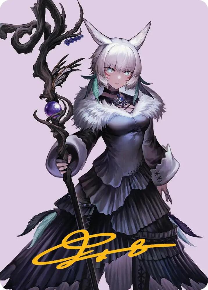53/53 - Y'shtola, Night's Blessed Art Card [FINAL FANTASY: Art Series] [Gold-Stamped]