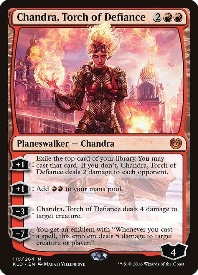 Chandra, Torch of Defiance [110] [Kaladesh] [Non-Foil]