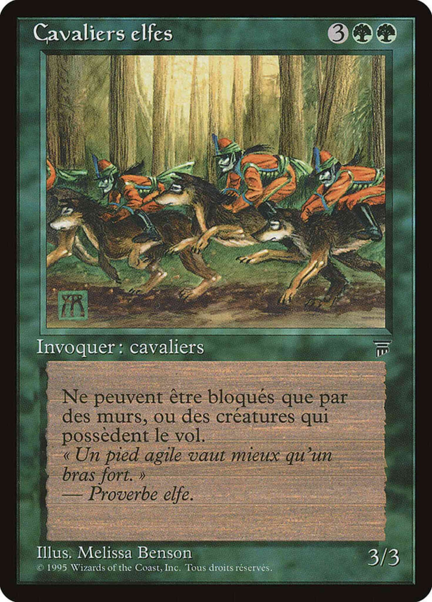 Elven Riders - French [133] [Renaissance French] [Non-Foil]