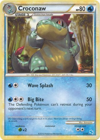 Croconaw - 17/30 - [XY Trainer Kit (Gyarados)] [Non-Holo]