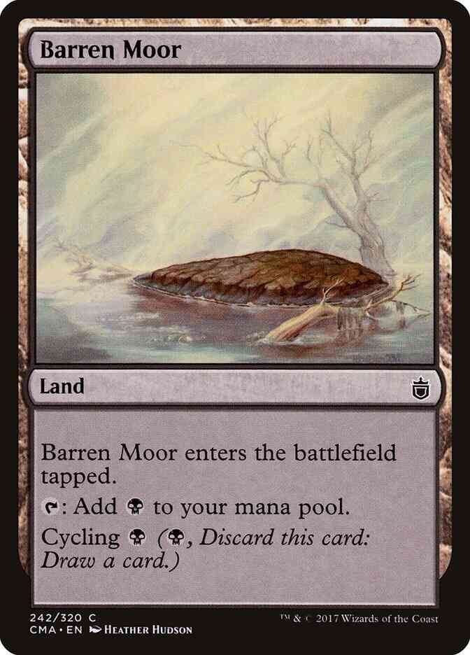 Barren Moor [242] [Commander Anthology] [Non-Foil]