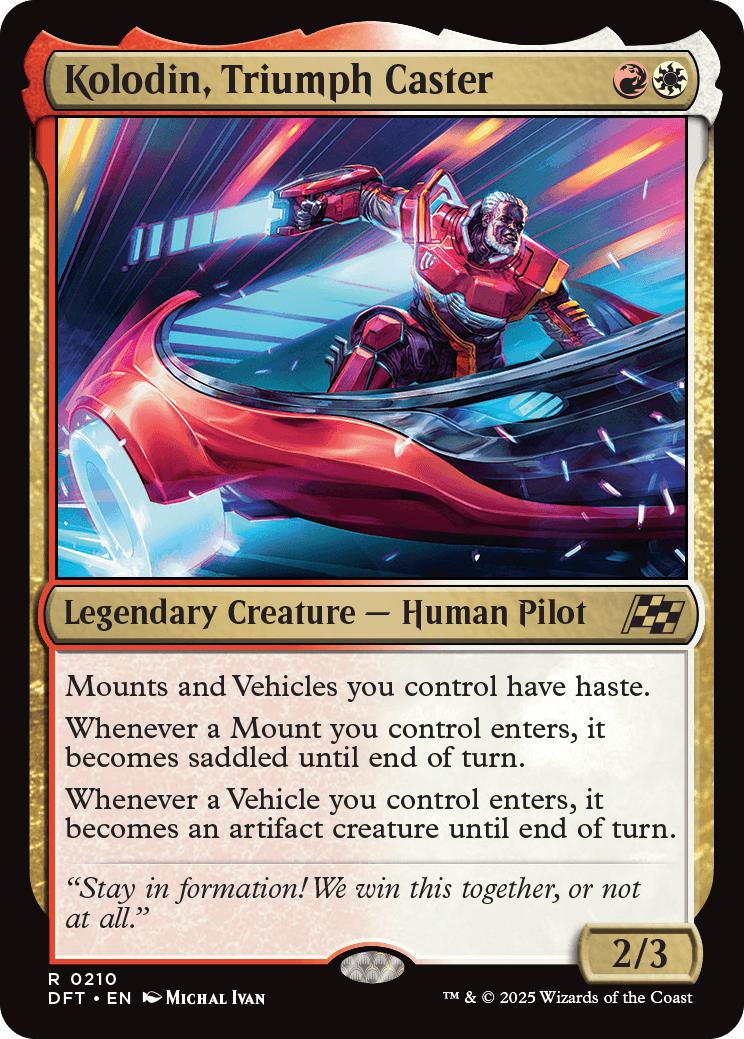 Kolodin, Triumph Caster [210] [Aetherdrift] [Non-Foil]