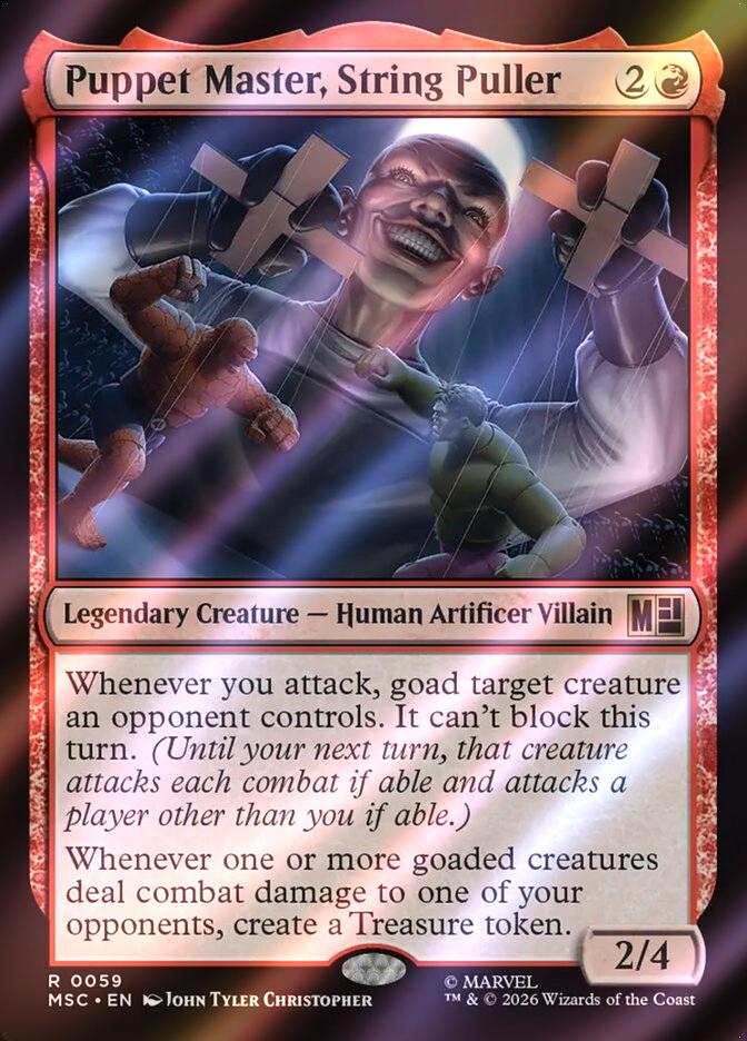 Puppet Master, String Puller [59] [Marvel Super Heroes: Commander] [Surge Foil]