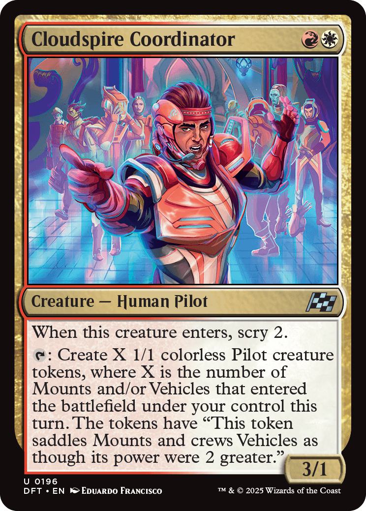 Cloudspire Coordinator [196] [Aetherdrift] [Non-Foil]