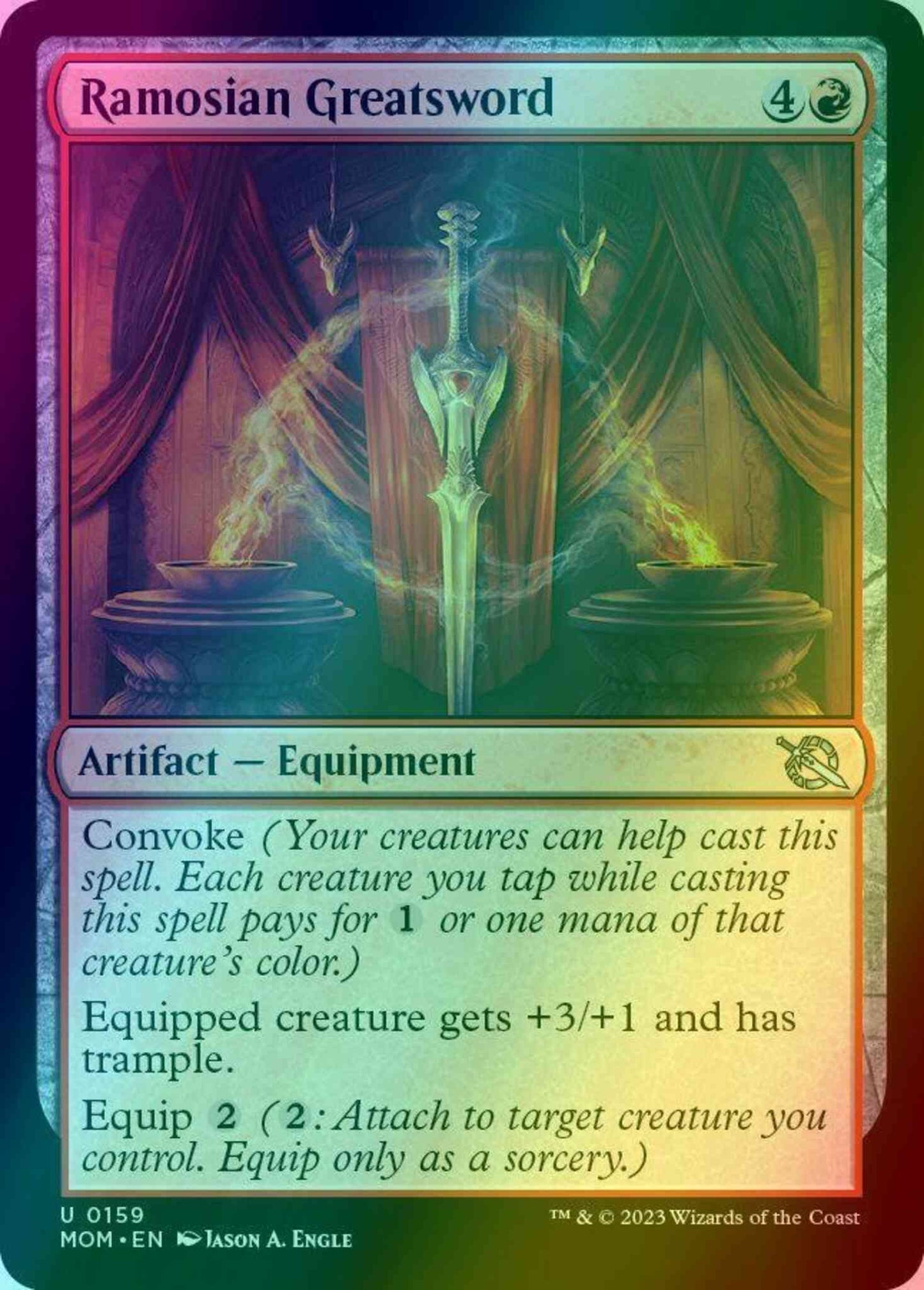 Ramosian Greatsword [159] [March of the Machine] [Foil]