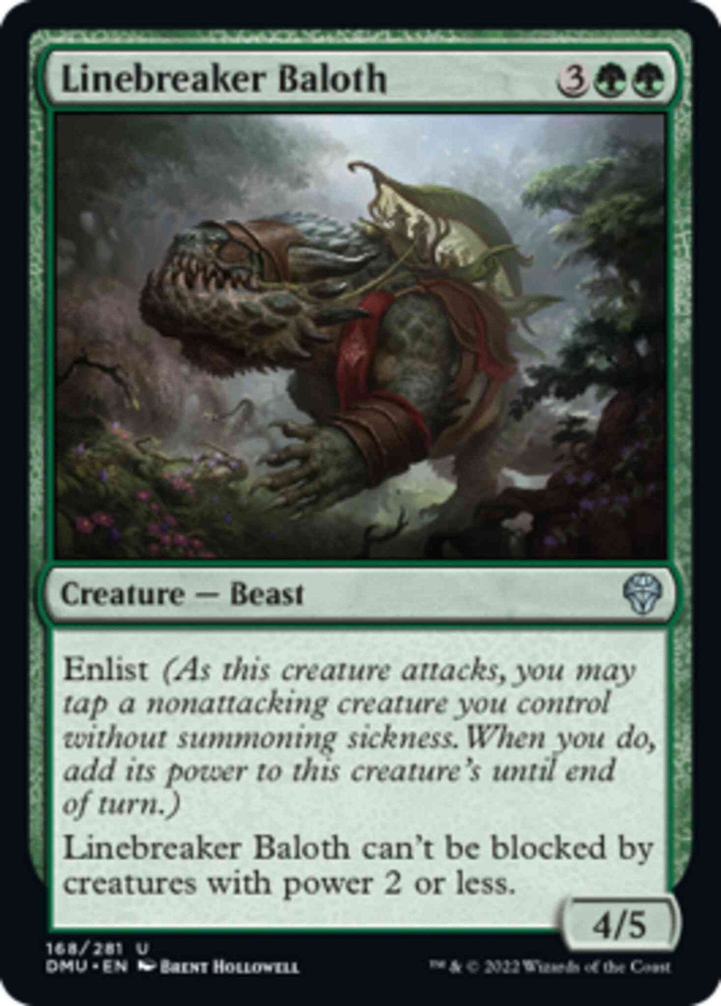 Linebreaker Baloth [168] [Dominaria United] [Non-Foil]