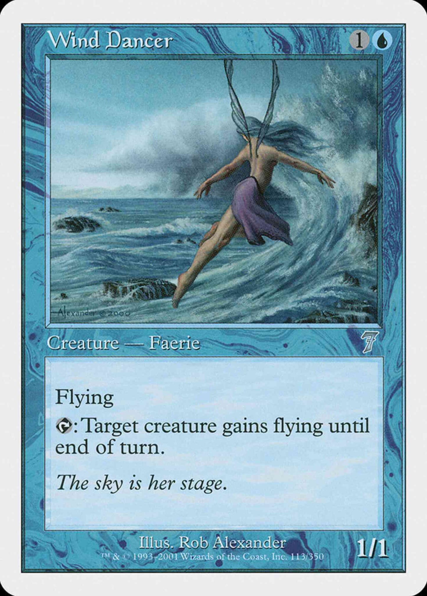 Wind Dancer [113] [Seventh Edition] [Non-Foil]