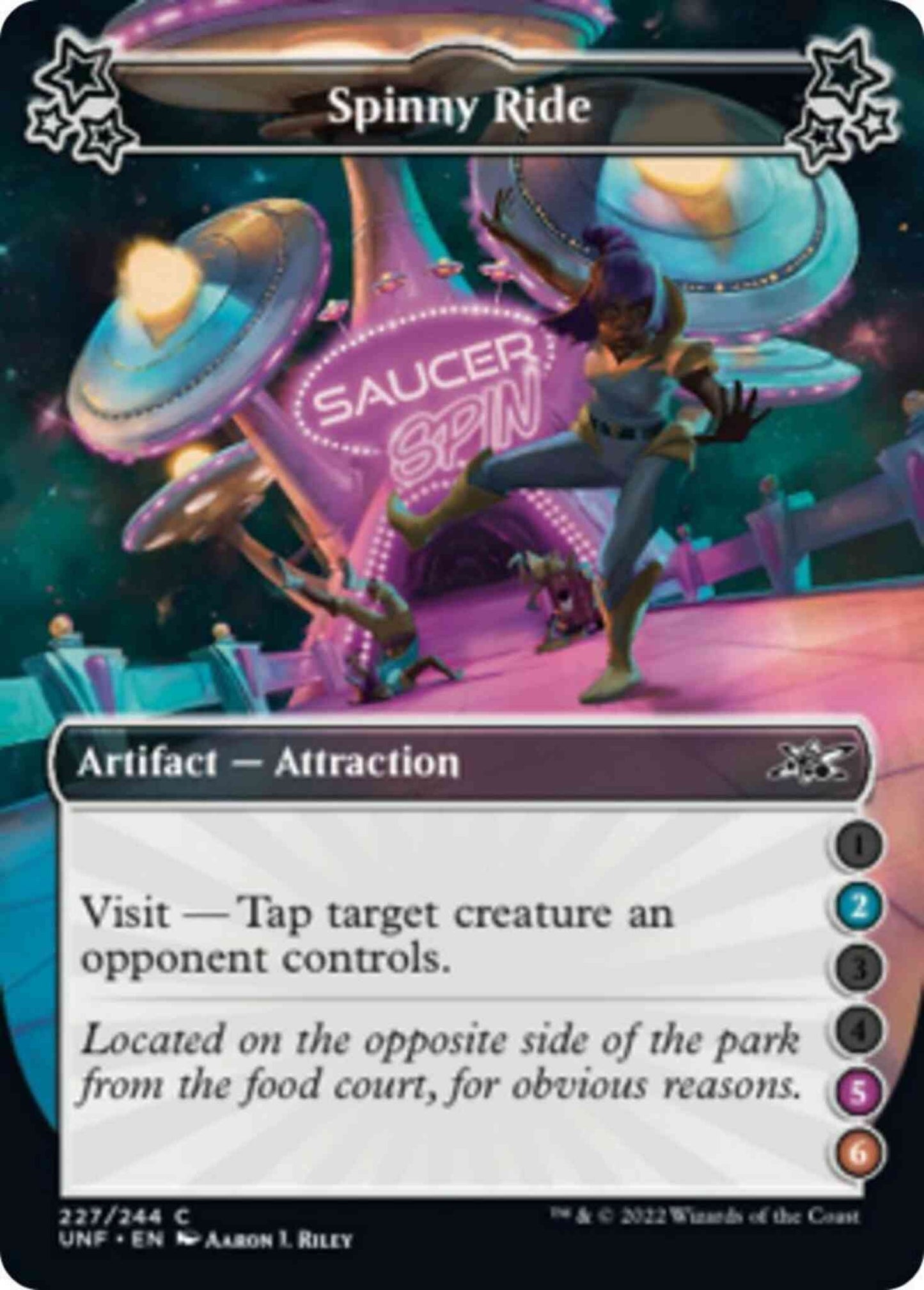 Spinny Ride (2/5/6) [227c] [Borderless] [Unfinity] [Non-Foil]