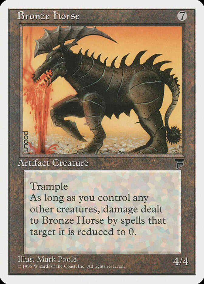 Bronze Horse - Japanese [96] [Japanese Chronicles] [Non-Foil]