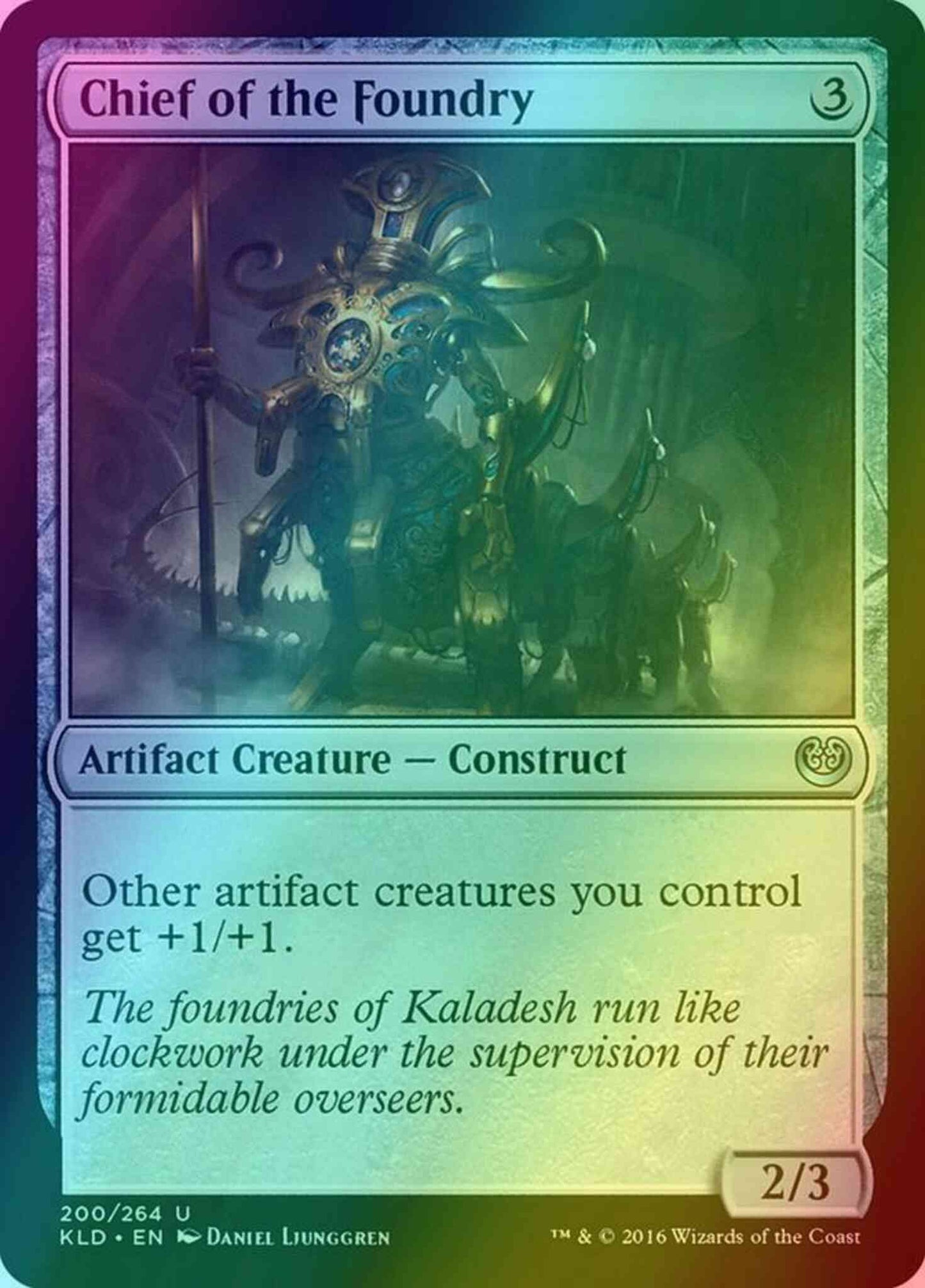 Chief of the Foundry [200] [Kaladesh] [Foil]