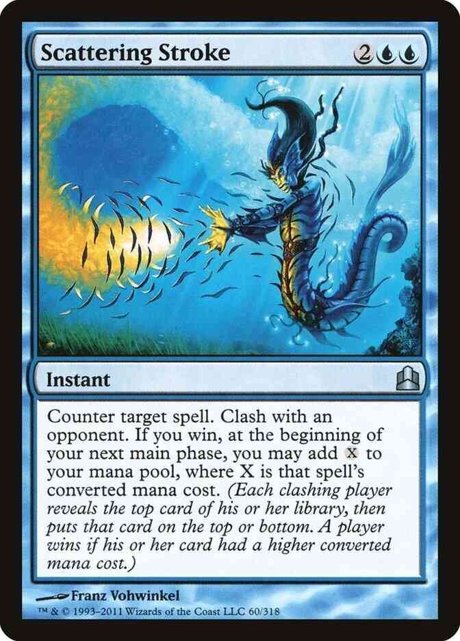 Scattering Stroke [60] [Commander 2011] [Non-Foil]
