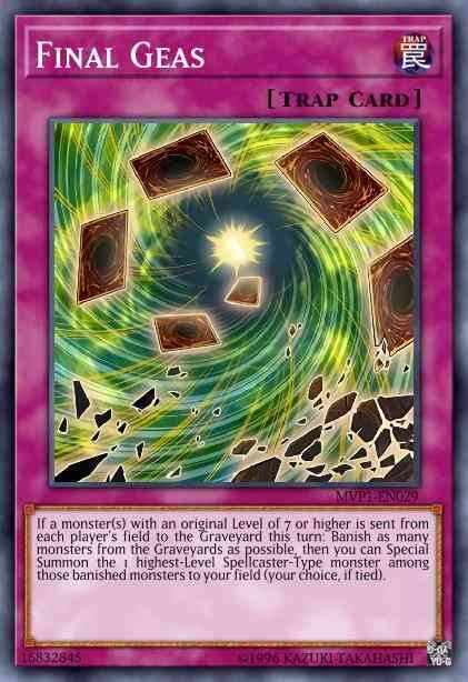 Final Geas - MVP1-ENS29 - Secret Rare - 1st Edition
