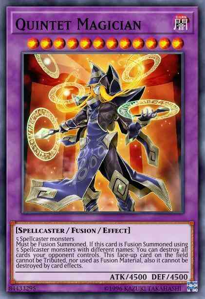 Quintet Magician - DUPO-EN040 - Ultra Rare - 1st Edition