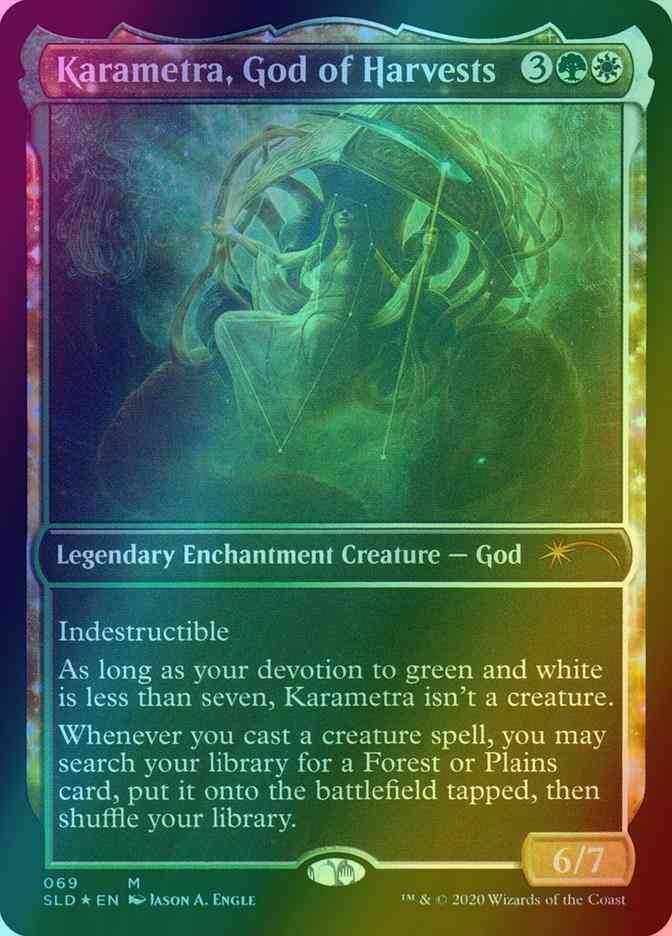 Karametra, God of Harvests [0069] [Theros Stargazing Vol. I] [Secret Lair Drop] [Foil]