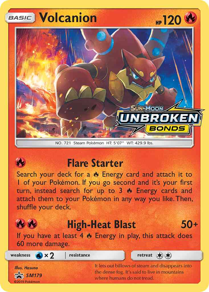 Volcanion - SM179 - Promo [smp-SM179] [Holo]