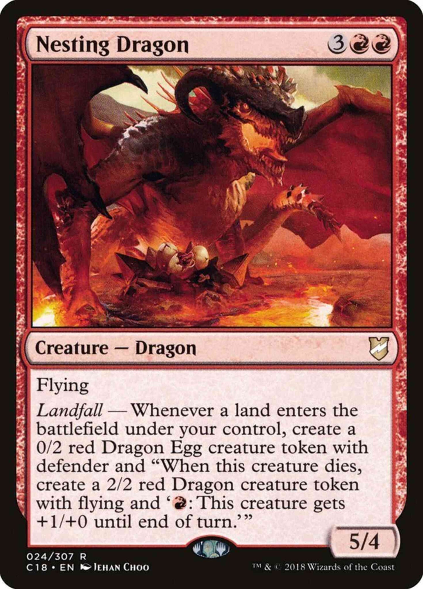 Nesting Dragon [24] [Commander 2018] [Non-Foil]