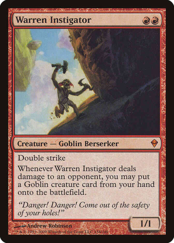 Warren Instigator [154] [Zendikar] [Non-Foil]