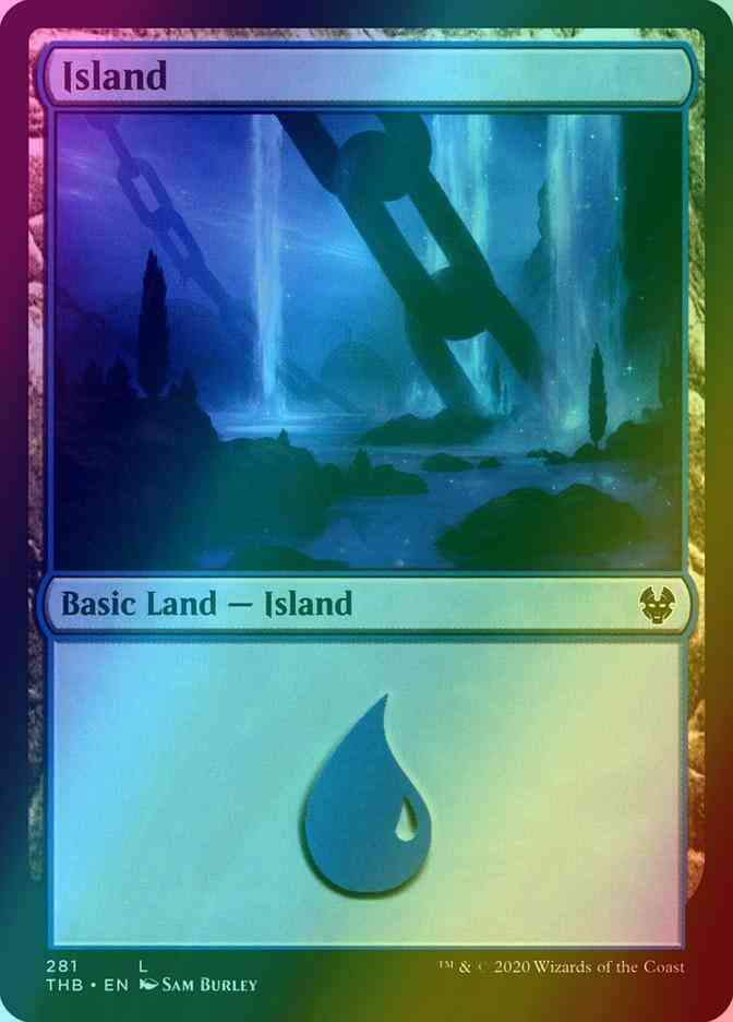 Island [281] [Theros Beyond Death] [Foil]