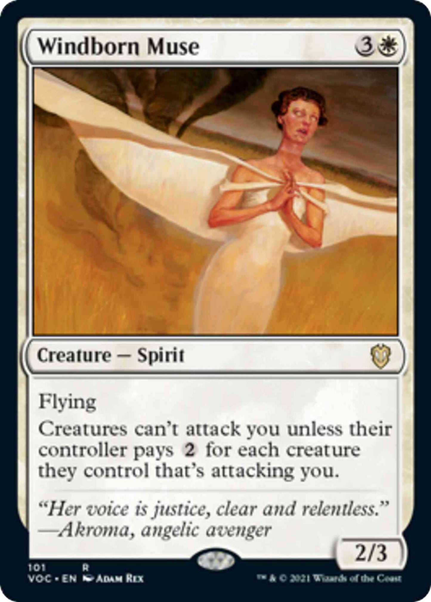 Windborn Muse [101] [Innistrad: Crimson Vow: Commander] [Non-Foil]