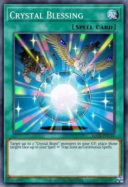 Crystal Blessing - DP07-EN014 - Common - 1st Edition